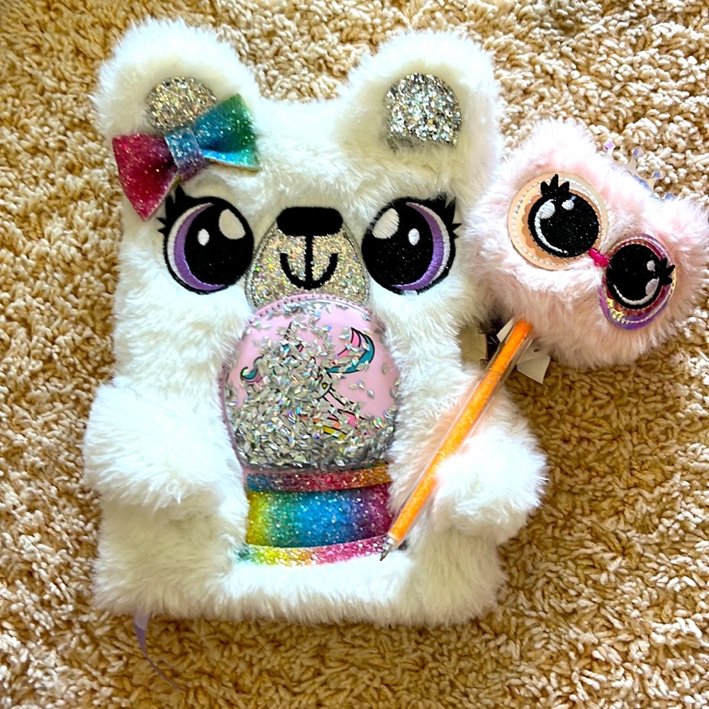 Colorful bear notebook